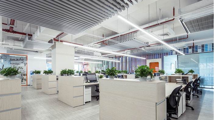 员工惊喜、老板满意，这样的潮州办公楼室内装修你学会了吗？
